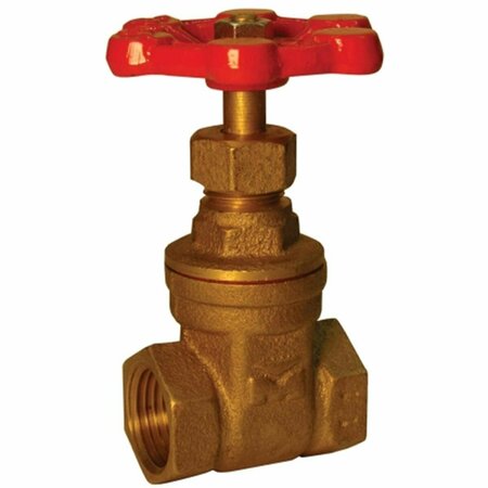 TOTALTURF 3-8 in. IPS 200 PSI Low Lead Gate Valve TO730893